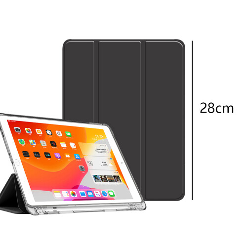 Ολοκληρωμένη θήκη προστασίας για iPad Pro2021, ανθεκτική σιλικόνη, διαφανής TPU με 1