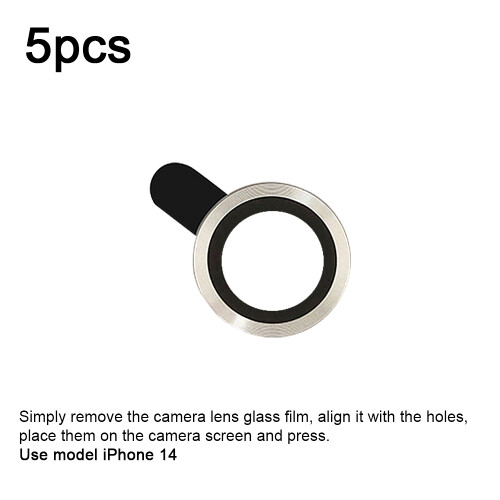 3D Μεταλλικό Αόρατο Λεπτό για iPhone14, Προστασία από τους κραδασμούς, Δακτύλιος από 1