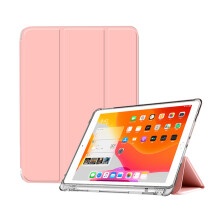 Custodia per Apple iPad con portapenna, funzione di sospensione/riattivazione automatica per iPad Air 4/5 (10,9 pollici), silicone morbido e sottile