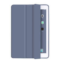 Apple iPad-skal med pennhållare, automatisk viloläge/väckningsfunktion för iPad Air4/5 (10,9 tum), tunt mjukt silikon med heltäckande skydd och D