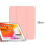 Capa de couro resistente para iPad Pro 2021/2020 (11 polegadas) com suporte inteligente, material TPU macio, ativação/desativação automática, 2