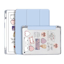 Θήκη Tpu για iPad Mini6 με ενσωματωμένη θήκη για μολύβι, ολοκληρωμένη προστασία από
