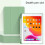 Capa de couro resistente para iPad Pro 2021/2020 (11 polegadas) com suporte inteligente, material TPU macio, ativação/desativação automática, 5