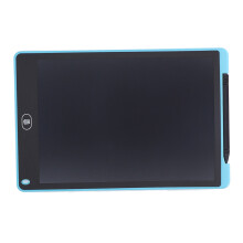 Tablette de dessin LCD de 12 pouces pour enfants avec batterie de 40mAh, bleue