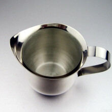 150ml Stainless Steel Milk Frothing Pitcher with Precise Pour Spout for Latte Art Cappuccino