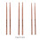 dadypet Percussion Drumsticks Hickory Wood, 5A 2