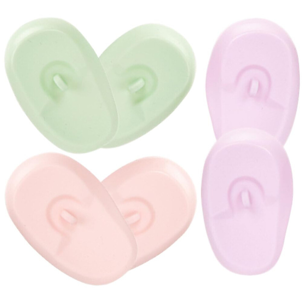 Hair Dye Ear Covers  3 Pairs Reusable Silicone Waterproof Ear Protectors for Coloring and Styling