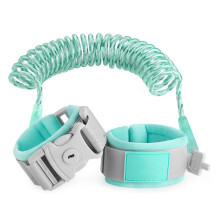 Anti Lost Wrist Link for Toddlers, Key Lock Design Toddler Harness with Rotatable Clip Reflective Safety Strip Soft Comfortable Padding for Kids Ages