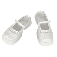 Bequeme Damen-Pumps mit klobigem Plateauabsatz und rutschfester Sohle, stilvollem, klassischem runden Zehenbereich, elegantem und strapazierfähigem