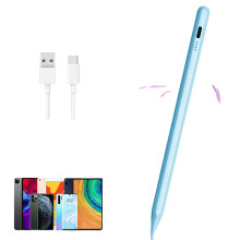 Stylus de înaltă precizie fără întârziere, stylus universal reîncărcabil cu vârfuri de stilou înlocuibile, ușor de utilizat, nu necesită