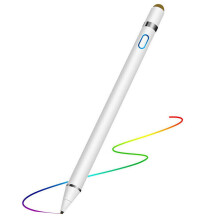 Stylet sans Bluetooth pour iPad et Android, stylet actif avec rejet de la paume et longue autonomie, pointe fine pour le dessin