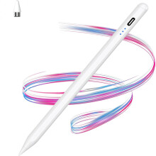Magnetischer Stift für Touchscreen-Geräte, austauschbare Stiftspitze mit Schnellladefunktion, neigungssensitiver, hochpräziser Stift