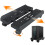 Suporte ventilado para PC, largura ajustável de 7,87 a 11,81 polegadas, suporte móvel para CPU com rodízios traváveis, suporte para CPU sob a 1