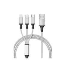 Nascóir Corda Luchtaire Tapa, Cábla Il-Mhuirithe 4in1USB C le Tacaíocht ILGHLEASANNA agus Comhoiriúnacht Uilíoch, Dearadh Speisialta Faoisimh