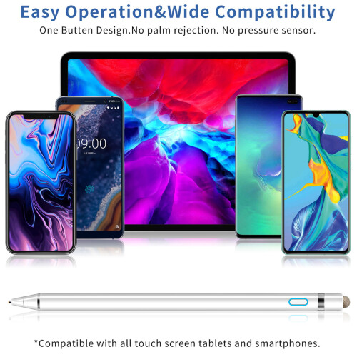 Γραφίδα απόρριψης παλάμης για iPad Pro Air Mini6th7th8th Gen, Επαναφορτιζόμενη ενεργή γραφίδα 2