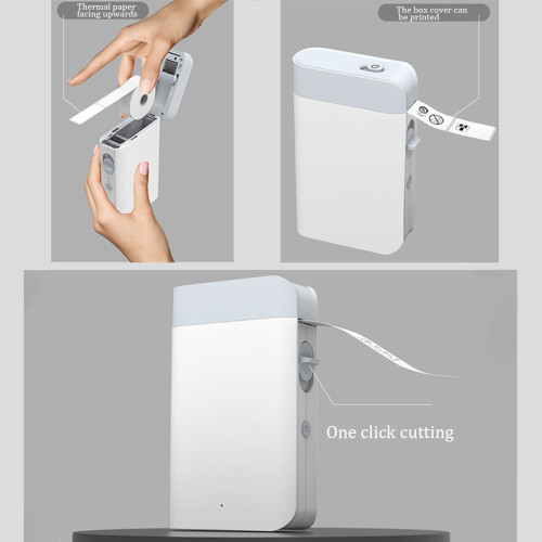 Revolutionary Portable Printing Solution, Wireless Mini Label Maker with Direct Thermal Technology, Perfect for Home Office Use 2
