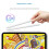 Επαναφορτιζόμενη γραφίδα για iPad, iPhone και Android Tablets, ενεργοποίηση με διακόπτη αφής 3