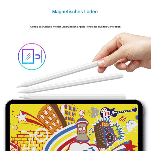 Επαναφορτιζόμενη γραφίδα για iPad, iPhone και Android Tablets, ενεργοποίηση με διακόπτη αφής 2