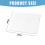 Gaming Mouse Pad,Ergonomic Mouse Pad with Wrist Support,Non-Slip Rubber Base,Computer Mouse pad,Improved Precision And Speed,Comfortable Mouse pad 7