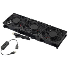 Dispozitiv inteligent de gestionare termică pentru routere și computere, ventilator de răcire USB plug and play cu disipare eficientă a căldurii