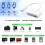 Συσκευή ανάγνωσης καρτών SD για iPhone, iPad, Mac, με πιστοποίηση Apple MFi, προσαρμογέας 4