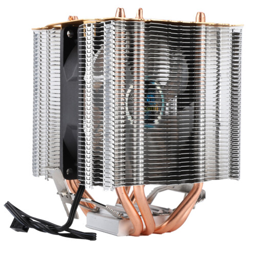 Ψύκτης αέρα CPU για καλώδιο τροφοδοσίας Βελτιωμένη απόδοση ψύξης 4Copper Άμεση επαφή 1