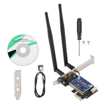 Adaptor PCI-E cu rată de transmisie wireless de 600 Mbps, compatibilitate superioară pentru interfețe PCI-x1/x4/x8/x16, experiență video și de