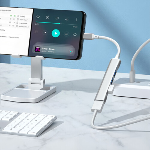 Διανομέας επέκτασης USB για φορητούς υπολογιστές και tablet, Διανομέας USB C Plug and Play με 1