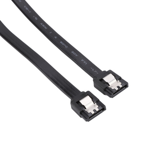 Reliable Transfer Sata Cable For Internal Storage, Secure Connection Locking Latch & Hot Swappable For Quick Computer Upgrades, Versatile Connection 1