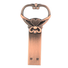 USB-flashdrev af pålidelig kvalitet, metal-kærlighedshjerte-hukommelsesstick med bred kompatibilitet og plug-and-play-funktioner til datalagring og
