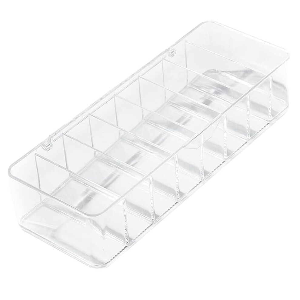 Desktop Cable Organizer With 8 Compartments, Cable Ties Included For Cord Management, Sturdy And Durable Material Storage Box For Electronics Accessor 9147006697726