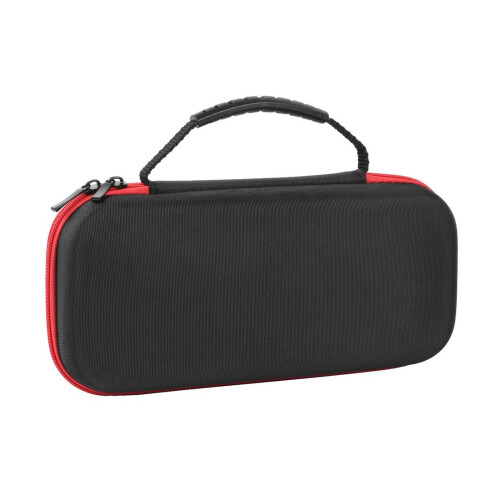 Custodia rigida per Nintendo Switch: esterno resistente, resistente alla compressione, slot integrati per schede di gioco. 2