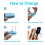 Recharge Finger SpO2 Blood Oxygen 5