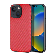 Ultradünne Aramid-Kohlefaser-Hülle für iPhone 14 Plus, robuste und strapazierfähige Schutzhülle, die Fallschutz nach Militärstandard und