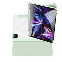 Tenký hybridný kryt pre iPad Air 10.9, podporuje nabíjanie Pencil2Charging, priehľadný ochranný kryt s funkciou automatického