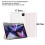 Θήκη Crystal Clear για iPad Pro 12.9, Προστασία Tpu Frame για ασφαλή χειρισμό και αντοχή στις 2