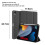 Capa para iPad, design clássico para iPad Air 4/5 de 10,9 polegadas com suporte para Apple Pencil, compatível com ativação/desativação 2