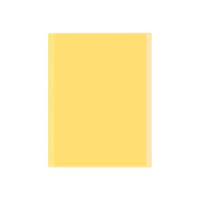 Front View Protector Yellow Binding Cover, PP Transparent Matte for Letter Size, Suitable for Professional Resumes, Presentations, Clear PVC Binding C