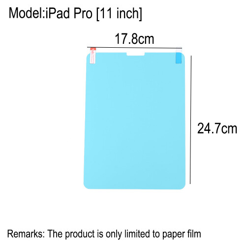 Película protetora fosca para iPad de 10,9 polegadas [2022], iPad Pro de 11 polegadas (2018-2022), alta sensibilidade ao toque e sensação de 1