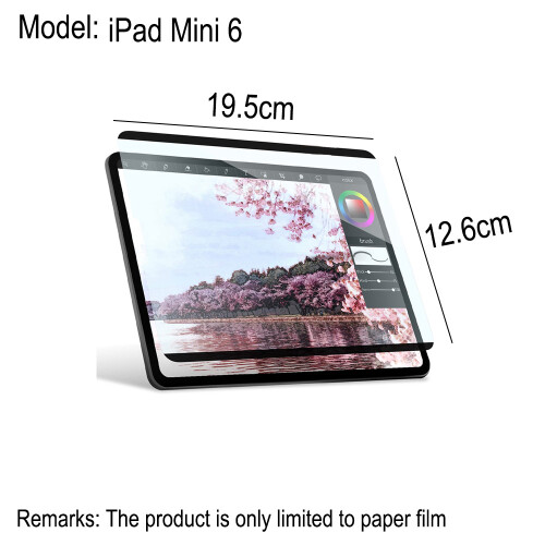 Προστατευτικό οθόνης για iPad με αίσθηση "Γράψτε και σχεδιάστε σαν σε χαρτί", η υφή 1