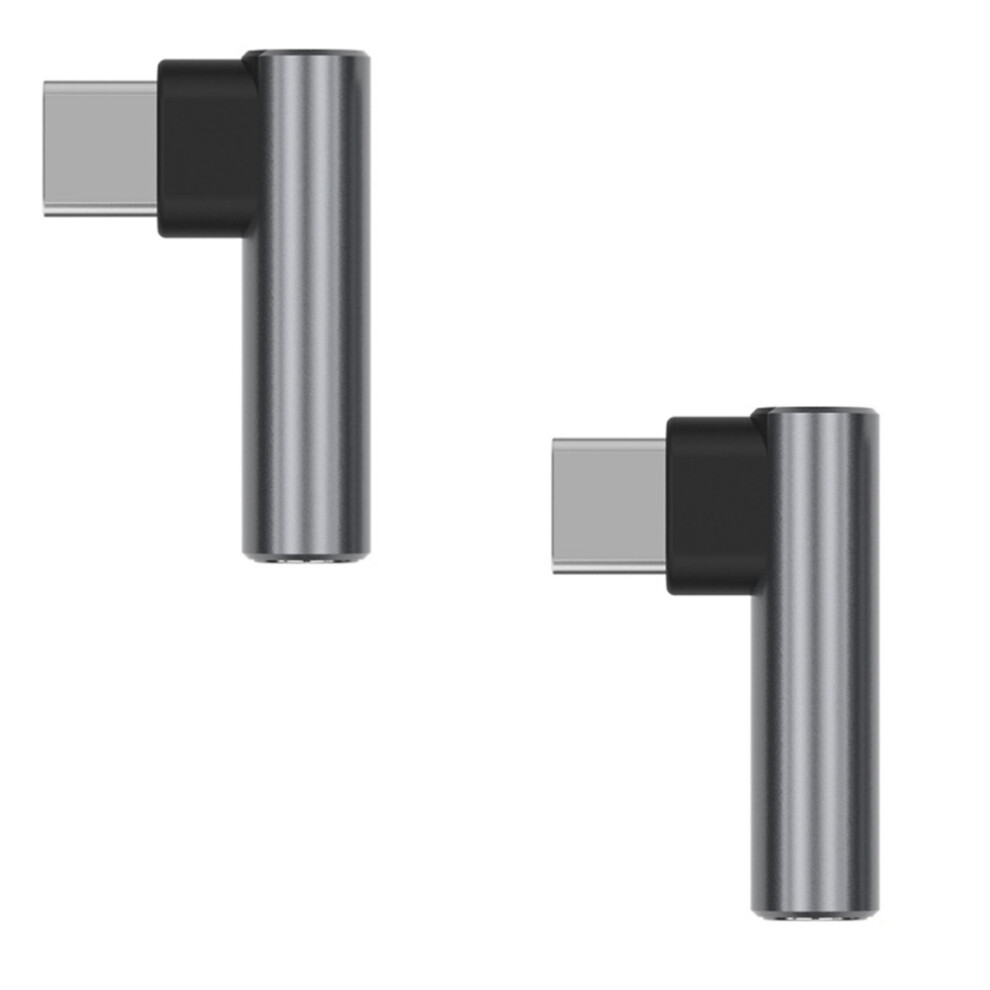 Revolutionary Aluminum Housing Usb C Adapter, Microphone Functionality Right Angle Extension For Seamless Gaming & Entertainment Experience 9176269807825