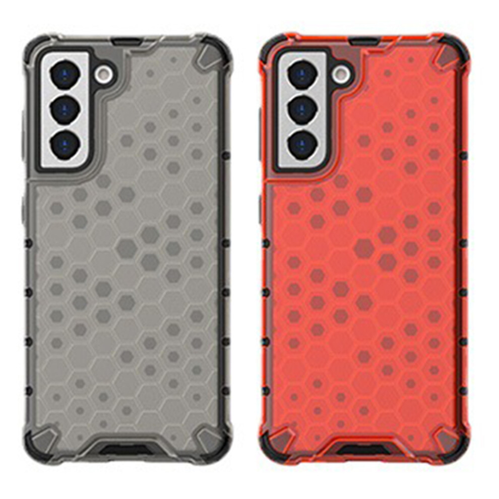 Non-Yellowing Transparent Case For Samsung A12-5G, Shockproof Anti-Scratch Cover With Honeycomb Pattern & Precise Cutouts, Dual Layers Protection For 9012494514438