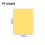 Προστατευτικό μπροστινής όψης κίτρινο κάλυμμα βιβλιοδεσίας, διαφανές ματ PP για 2