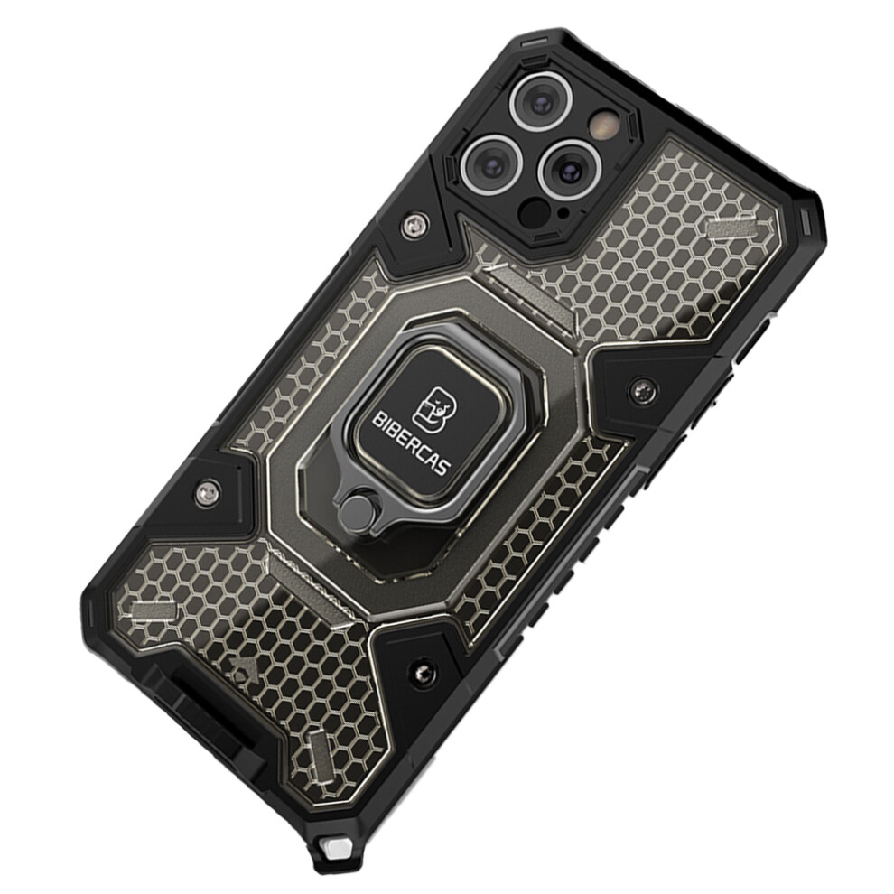 Ip-12Pro Case With Adjustable Built-In Ring, Heat Dissipation, Precise Cutouts, Impact-Resistant Tpu Lining, Raised Corners For Drop Protection 9012494515312