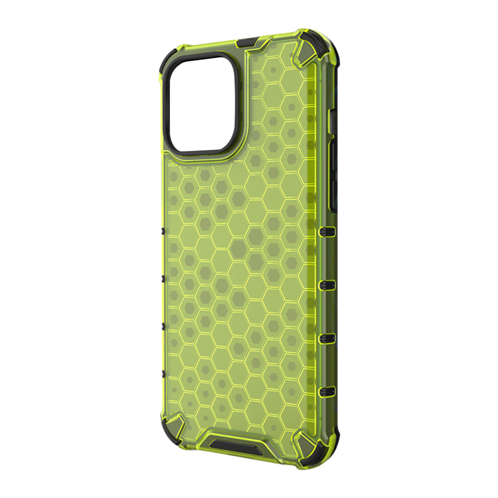 Honeycomb Design Case For Ip-12Pro Max, Raised Edges Protection And Precise Cutouts, Shatterproof And Anti-Scratch Back, Supports Wireless Charging, L 9012494515961