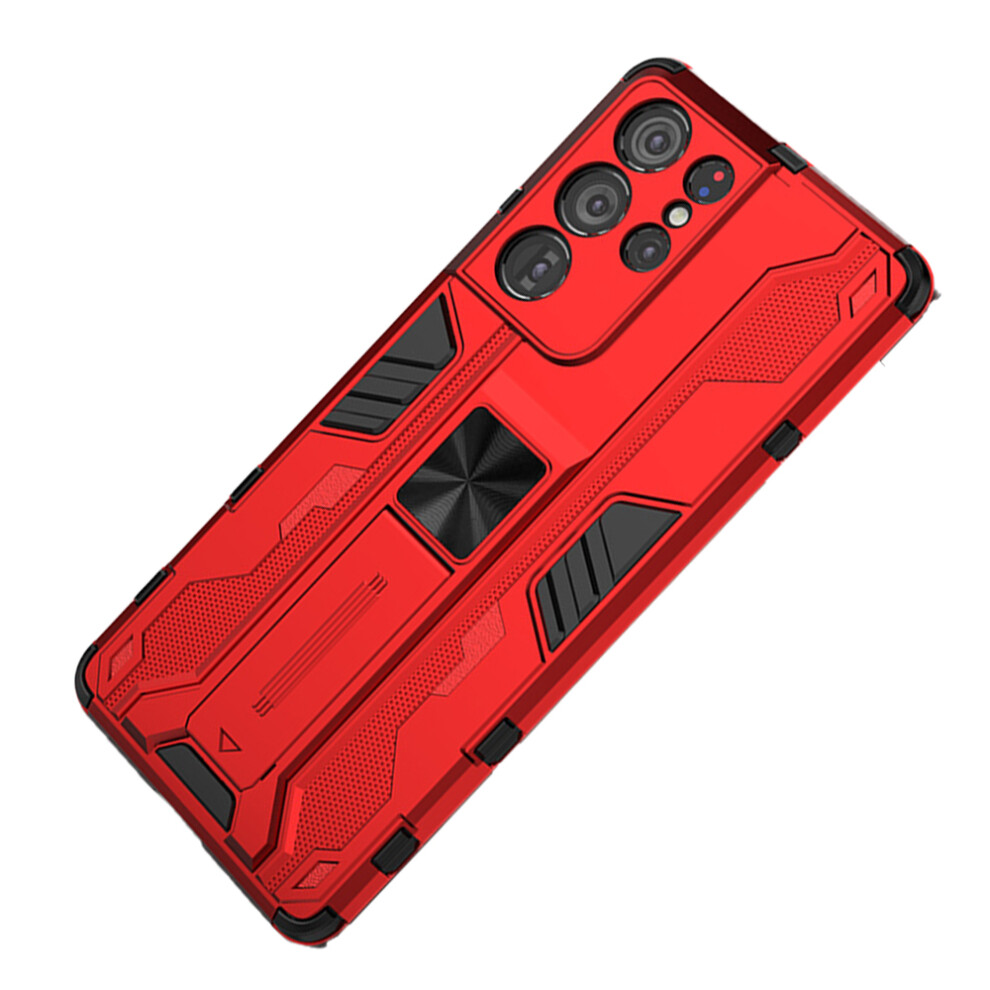 Lifetime Exchange Warranty For Samsung S22-Pro, Shockproof Case With Reinforced Corners & Raised Bezel, Dual Layer Hybrid Protection & Anti-Slip Desig 9012494619362