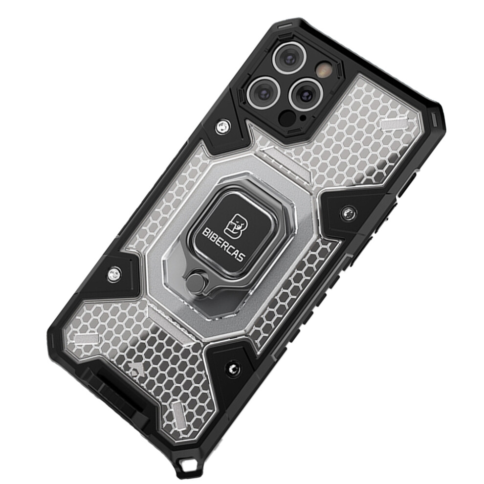 Ip-12Pro Case With Adjustable Built-In Ring, Heat Dissipation, Precise Cutouts, Impact-Resistant Tpu Lining, Raised Corners For Drop Protection 9012494515329