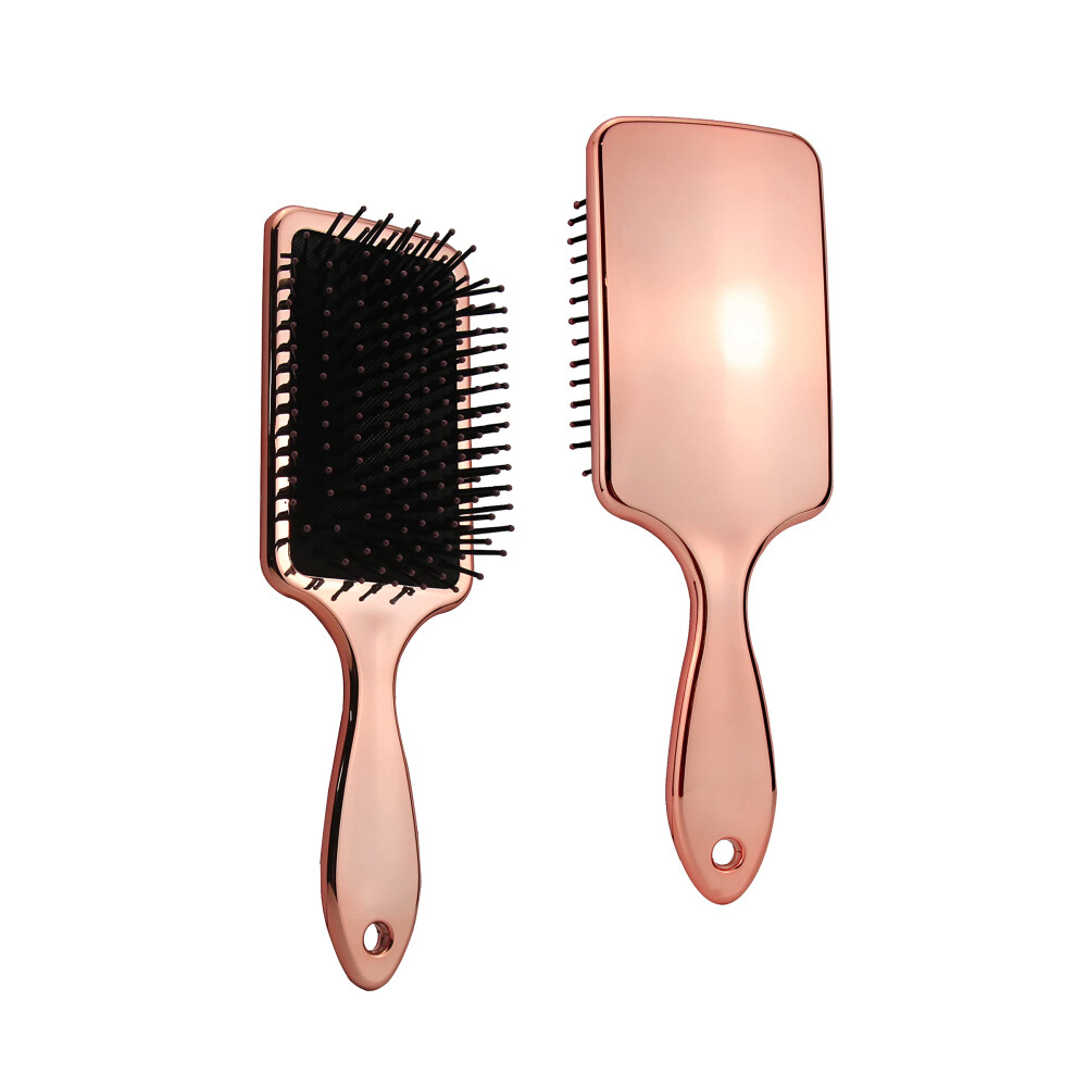 Detangling Hair Brush with Scalp Massager, Soft Bristles for Wet Dry Curly Straight Hair