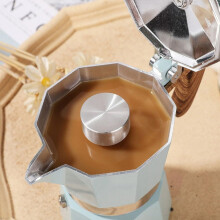 Moka Pot Accessories 304 Stainless Steel Splash Guard RustResistant Spray Cap Silver Round