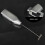 Mini frullatore portatile per bevande, cappuccino, caffè, latte e montalatte - Argento 4